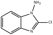1H-벤지미다졸-1-아민,2-클로로-(9CI) 구조식 이미지