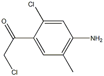 Acetophenone, 4-amino-2,2-dichloro-5-methyl- (6CI) Structure