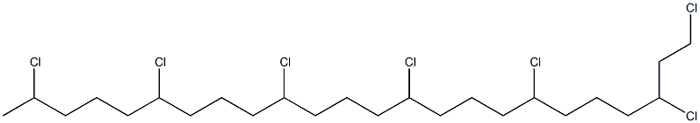 POLYCHLOROALKANE(C20-32) Structure