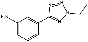 3-(2-ethyl-2H-tetrazol-5-yl)aniline(SALTDATA: FREE) 구조식 이미지