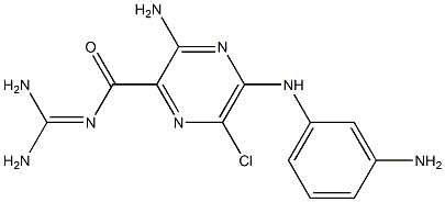 5-N-(3-아미노페닐)아미로리드 구조식 이미지