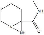 1,7-디아자비시클로[4.1.0]헵탄-6-카르복사미드,N-메틸-(9CI) 구조식 이미지