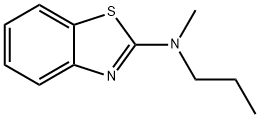 2-Benzothiazolamine,N-methyl-N-propyl-(9CI) Structure