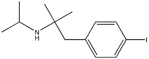 N-isopropyl-4-iodophentermine Structure