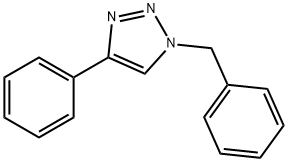 1-Benzyl-4-phenyl-1H-1,2,3-triazole Structure