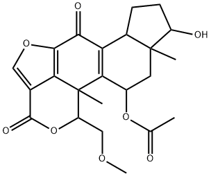 17-hydroxywortmannin Structure