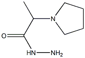 2-(1-pyrrolidinyl)propanohydrazide(SALTDATA: FREE) Structure