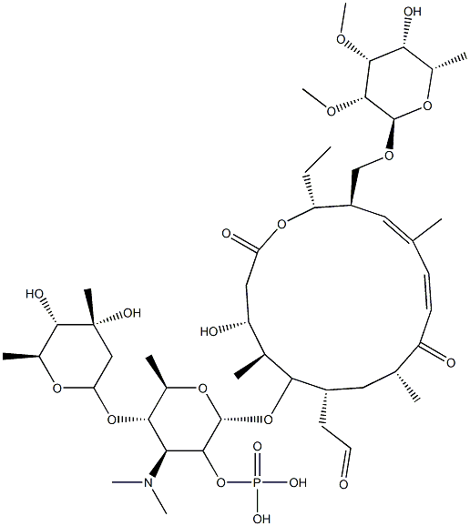 Tyrosine [antibiotic]2'-(dihydrogen phosphate) Structure