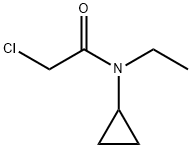 2-chloro-N-cyclopropyl-N-ethylacetamide Structure