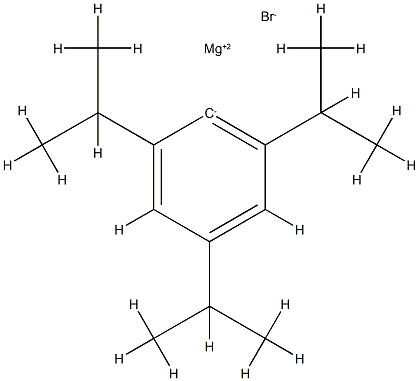 2,4,6-Triisopropylphenylmagnesium bromide, 0.50 M in THF 구조식 이미지