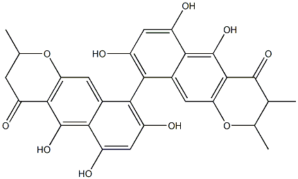 chaetochromin C 구조식 이미지