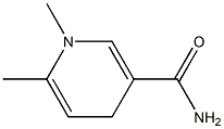 3-피리딘카르복스아미드,1,4-디하이드로-1,6-디메틸-(9CI) 구조식 이미지