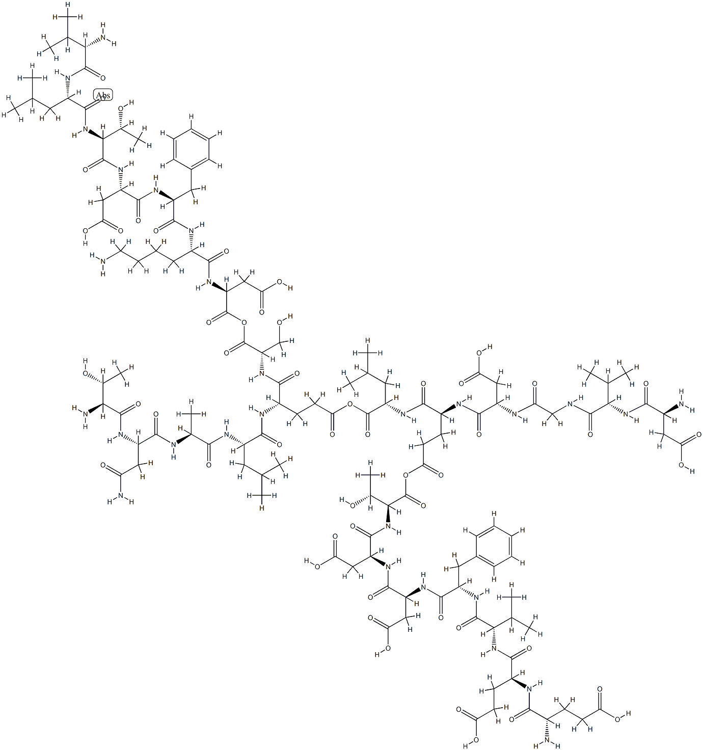 peptide I (Aplysia) 구조식 이미지