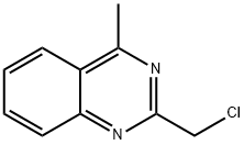 2-(chloromethyl)-4-methylquinazoline 구조식 이미지