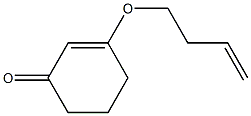 2-Cyclohexen-1-one,3-(3-butenyloxy)-(9CI) Structure