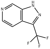 3-(Trifluoromethl)-1H-pyrazolo[3,4-c]pyridine 구조식 이미지