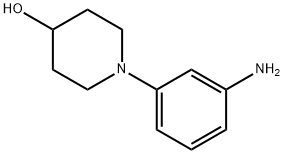 1-(3-AMINOPHENYL)PIPERIDIN-4-OL(WXC08112) Structure