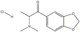bk-MDDMA (hydrochloride) Structure