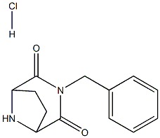 3-벤질-3,8-디아자비시클로옥탄[3.2.1]-2,q-디온 구조식 이미지