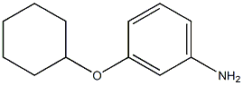 3-(cyclohexyloxy)aniline Structure