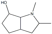 Cyclopenta[b]pyrrol-6-ol, octahydro-1,2-dimethyl- (6CI,9CI) Structure