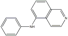 5-Isoquinolinamine,N-phenyl-(9CI) Structure