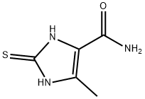 1H-Imidazole-4-carboxamide,2,3-dihydro-5-methyl-2-thioxo-(9CI) 구조식 이미지