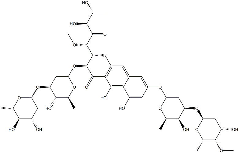 Olivomycin 구조식 이미지