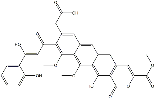 thermorubin Structure