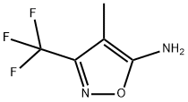 5-이속사졸아민,4-메틸-3-(트리플루오로메틸)-(9CI) 구조식 이미지