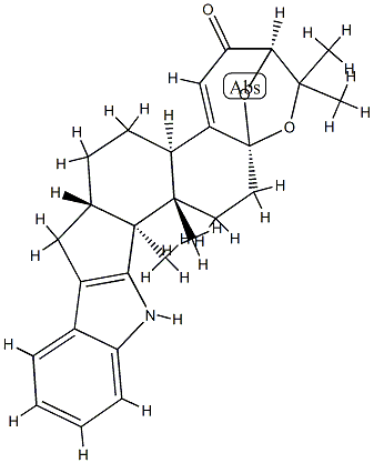 paspalicine Structure