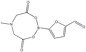 5-Formyl-2-furanboronic acid MIDA ester Structure