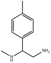 N*1*-Methyl-1-p-tolyl-ethane-1,2-diamine Structure
