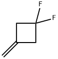 1,1-Difluoro-3-Methylene-Cyclobutane(WXFC0099) Structure