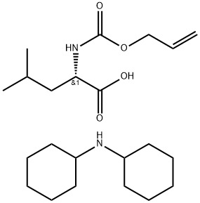 Alloc-Leu-OH·DCHA Structure