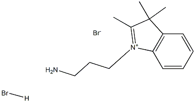 1-(3-AMINOPROPYL)-2 3 3-TRIMETHYLINDOLIU Structure