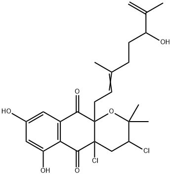 napyradiomycin A2 Structure