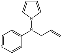 4-Pyridinamine,N-2-propenyl-N-1H-pyrrol-1-yl-(9CI) Structure