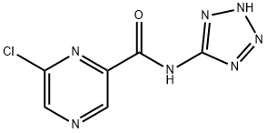 N-(1H-Tetrazol-5-yl)-6-chloropyrazine-2-carboxamide Structure