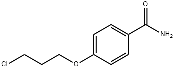 4-(3-chloropropoxy)benzamide Structure