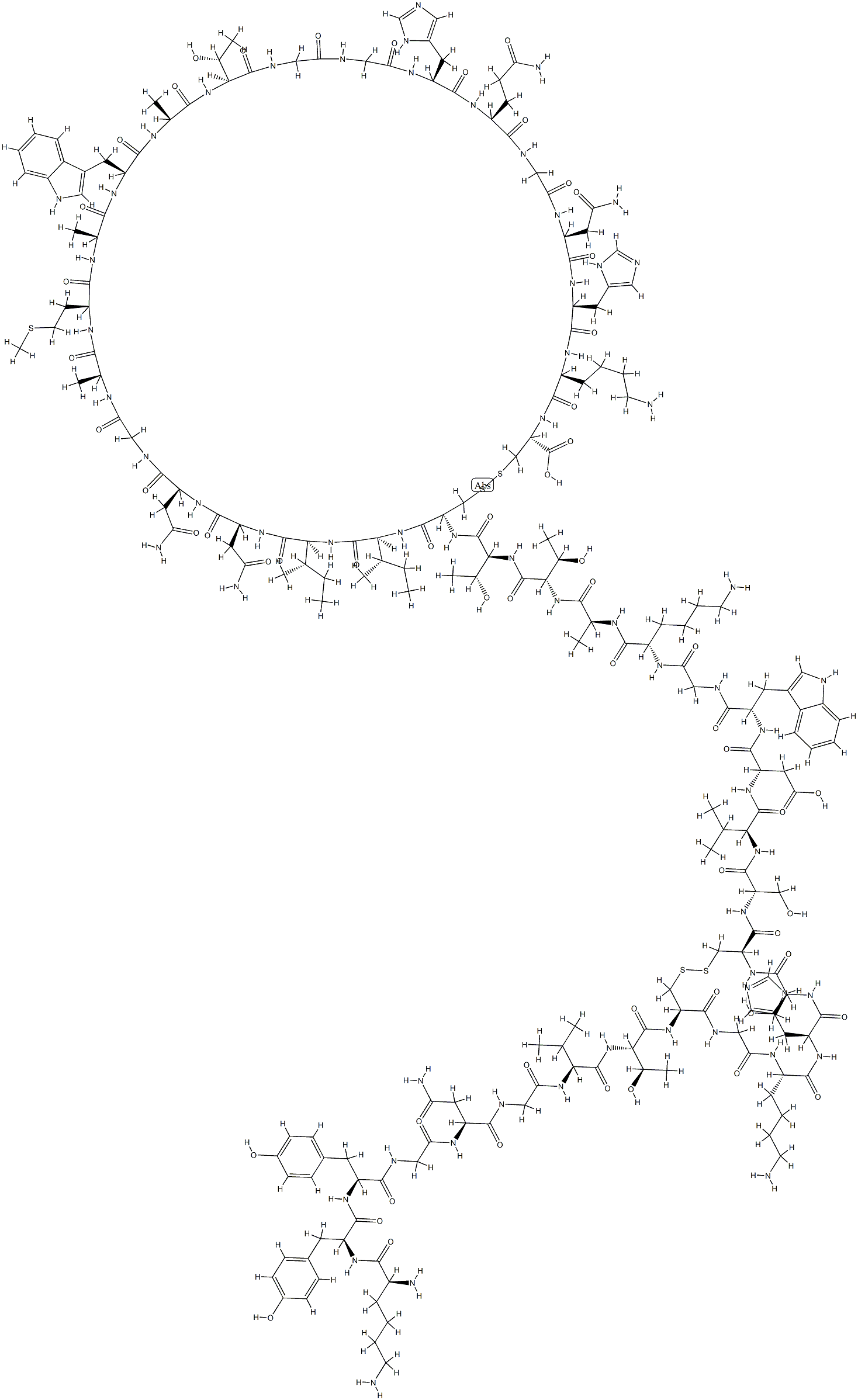 pediocin PA-1 Structure