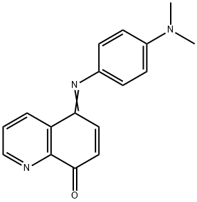 5-((4-(DIMETHYLAMINO)PHENYL)IMINO)-8(5H& Structure