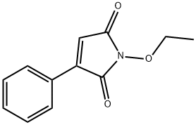 1H-Pyrrole-2,5-dione,1-ethoxy-3-phenyl-(9CI) Structure