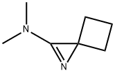 1-Azaspiro[2.3]hex-1-en-2-amine,N,N-dimethyl-(9CI) Structure