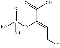 3-(fluoromethyl)phosphoenolpyruvate Structure