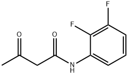 N-(2,3-difluorophenyl)-3-oxobutanamide 구조식 이미지