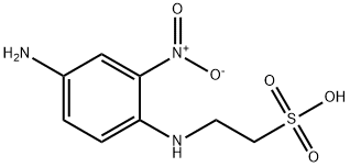 N-(4-isothiocyano-2-nitrophenyl)-2-aminoethanesulfonate Structure
