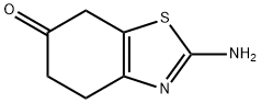 2-아미노-6-옥소-4,5,6,7-테트라히드로벤조티아졸 구조식 이미지