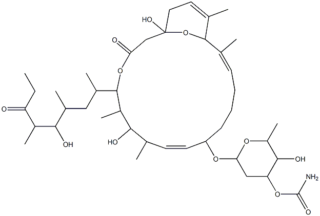 17-Hydroxyventuricidin A Structure