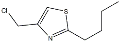 2-butyl-4-(chloromethyl)-1,3-thiazole Structure